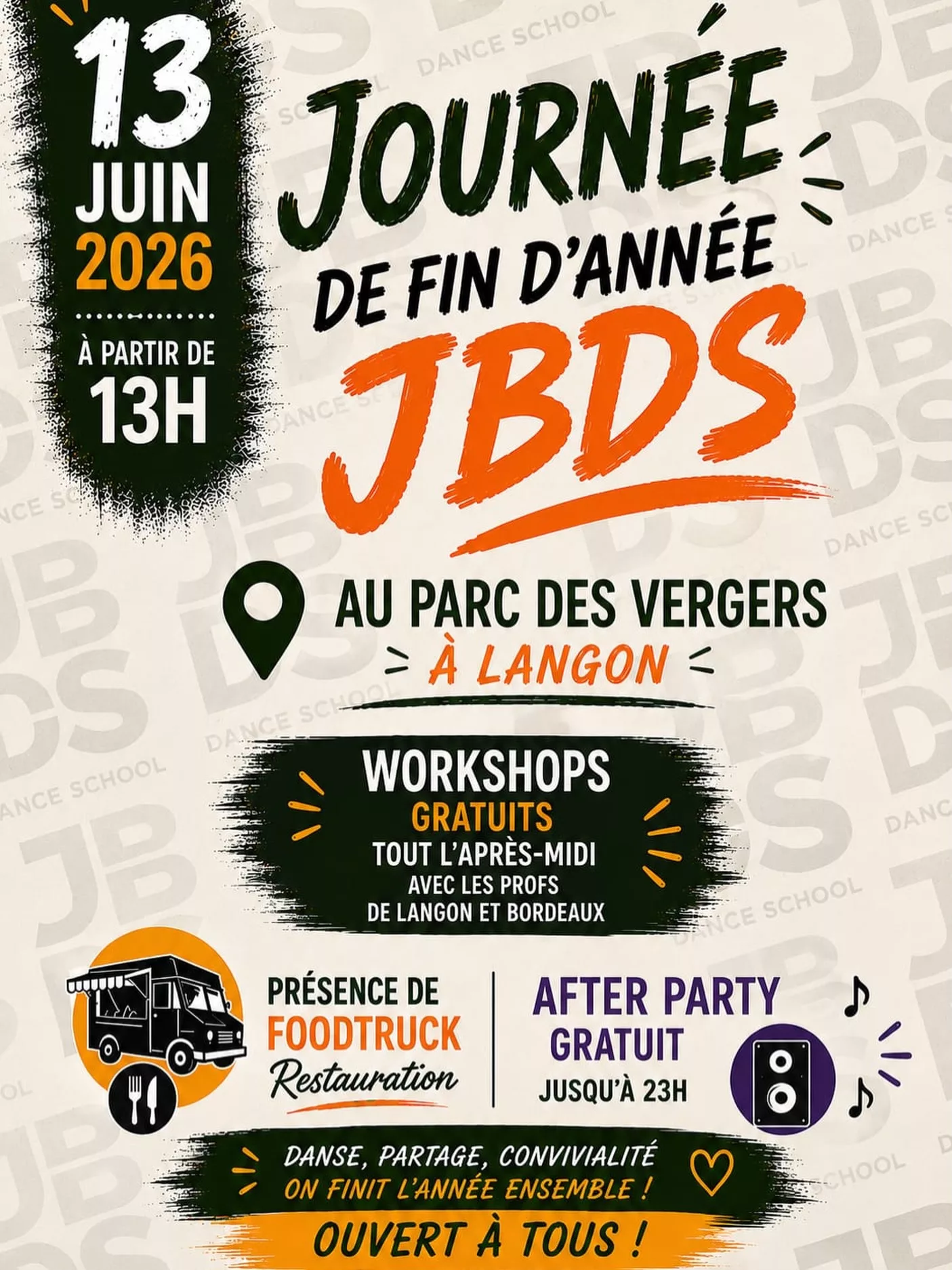 Journée de fin d'année - JBDS Danceschool : École de danses urbaines à Bordeaux et Langon